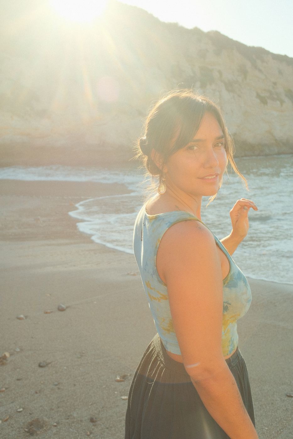 Spiral Sisters lookbook still on the coast