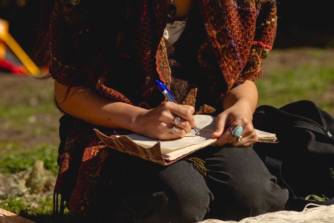 Wild plant dye workshop